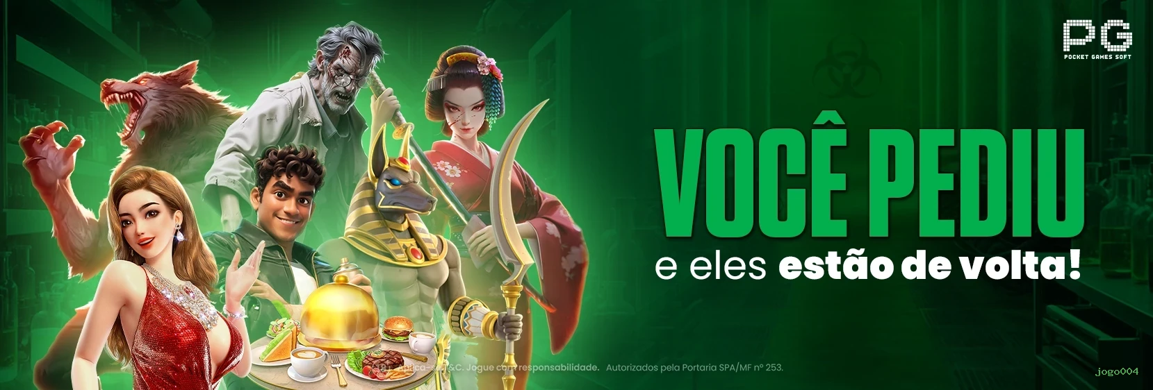 Plataforma completa da jogo004 com todos os jogos